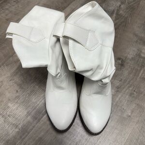 Women's White Boots